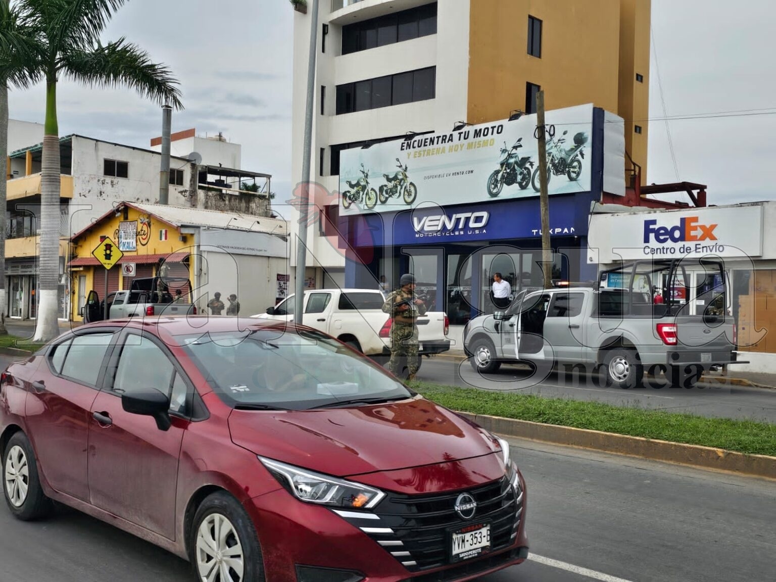 Falta de coordinación entre dependencias, ocasionó intensa movilización policial en Tuxpan
