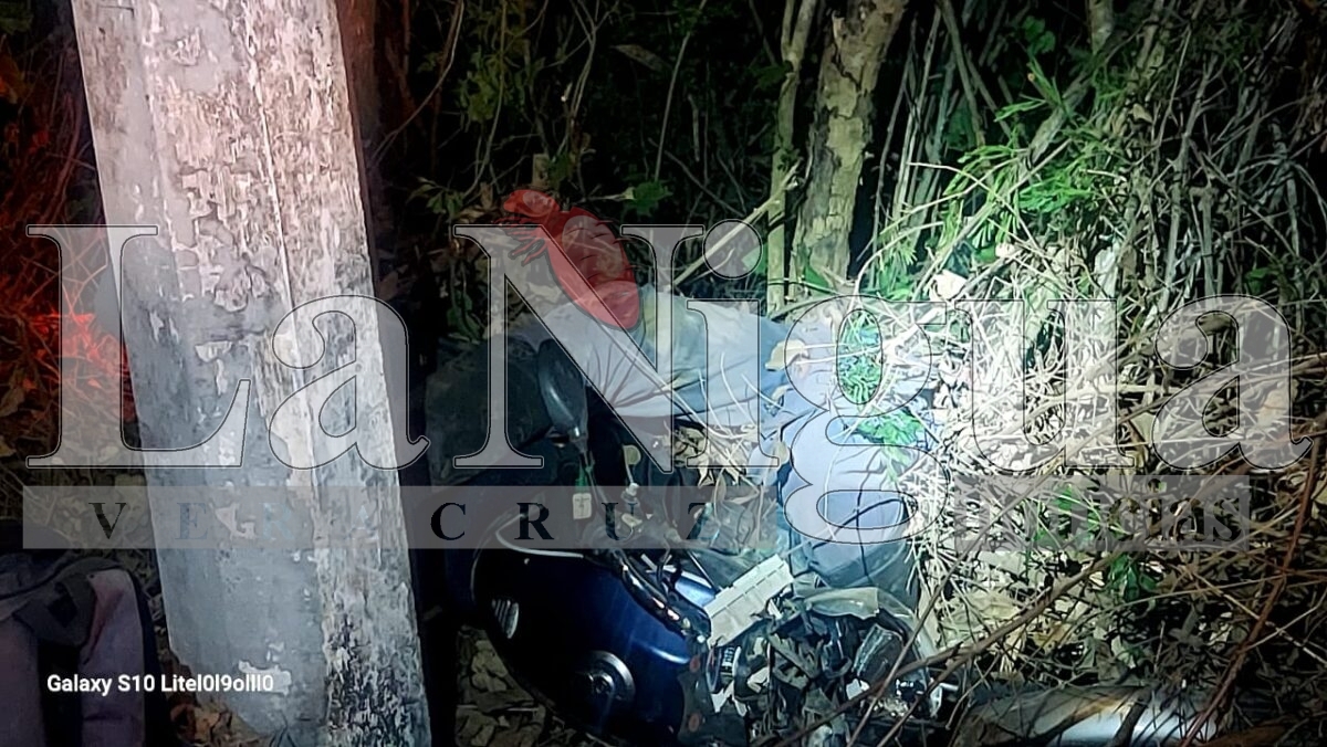 Fatídico accidente en Tecolutla