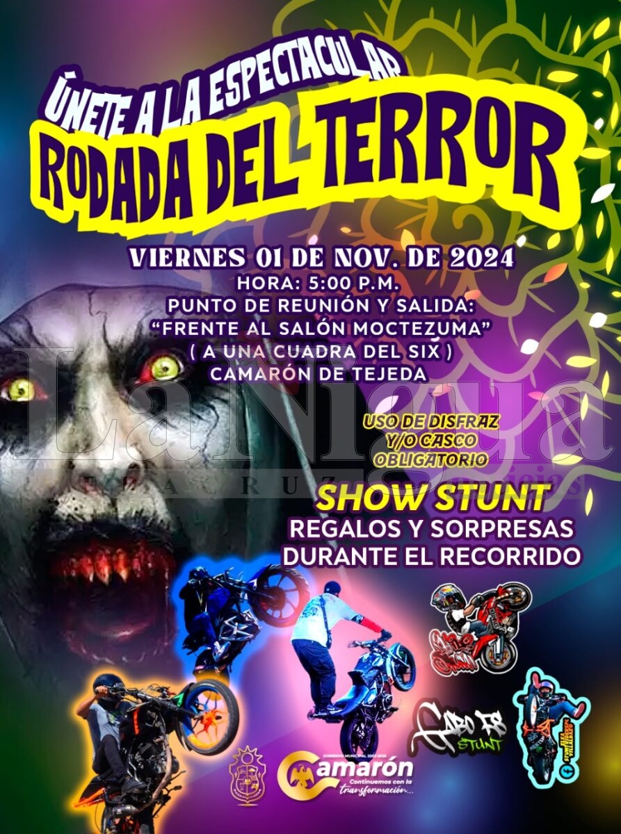 ¡Únete a la Espectacular Rodada del Terror!