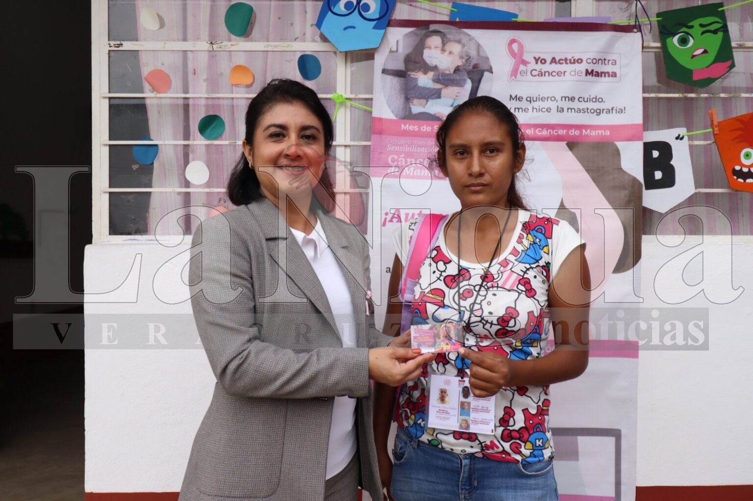 Lleva DIF plática sobre el cáncer de mama a CAIC Villas