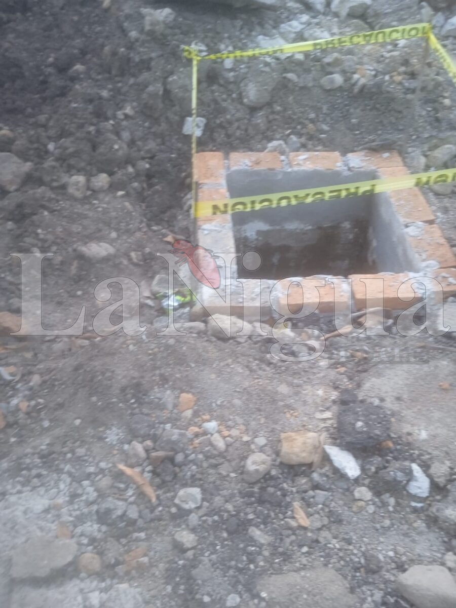 Obra abandonada en centro de Padelma genera pérdidas a comerciantes