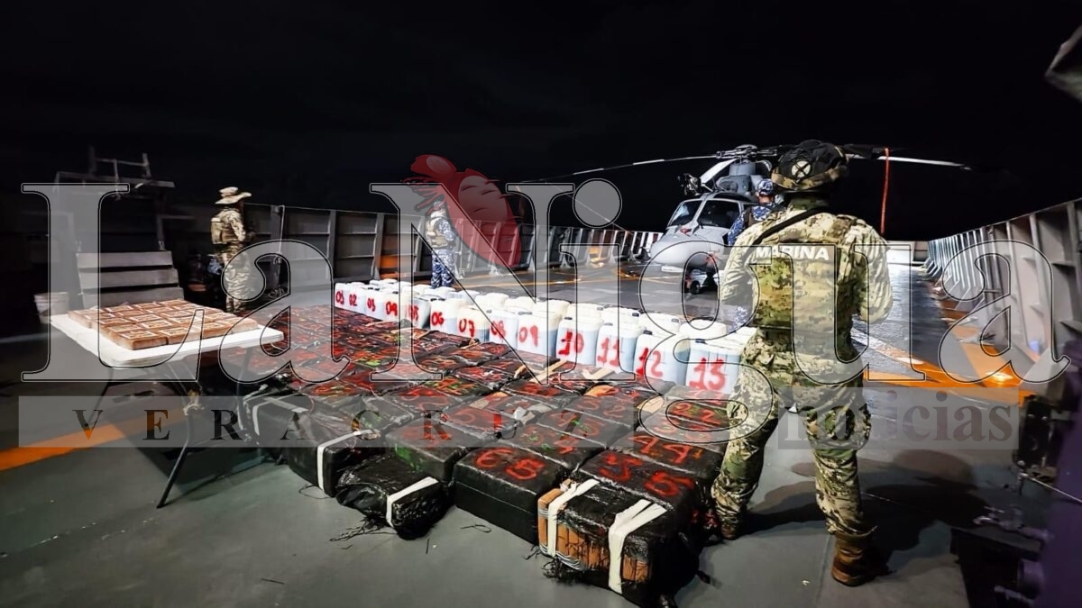 Histórico golpe al narcotráfico: la Marina asegura más de 8 toneladas de droga en un operativo sin precedentes