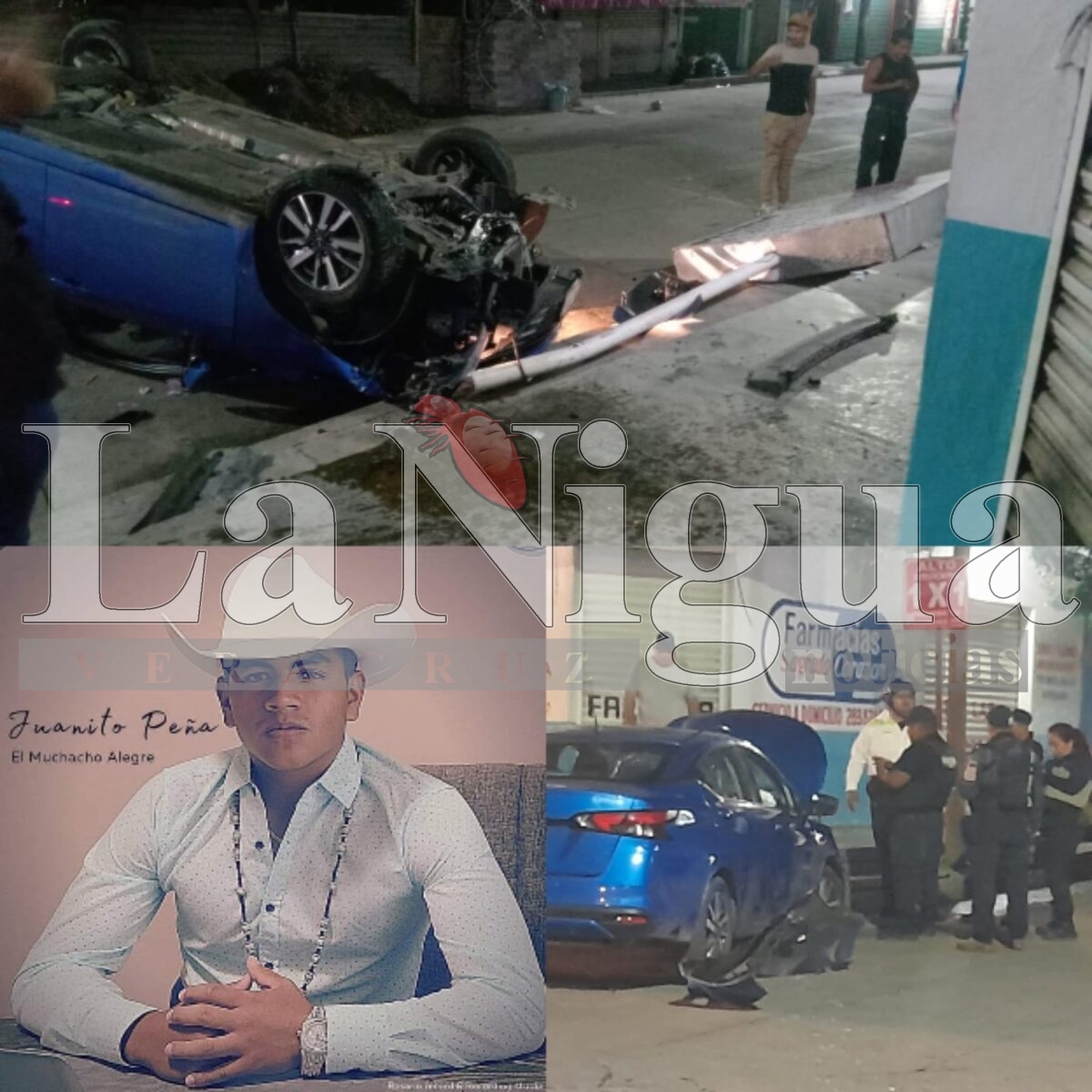 Choca y huye, hijo de diácono en Playa Vicente