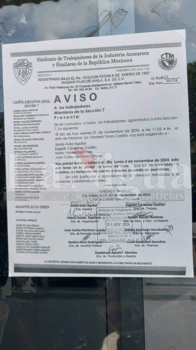 COMITES EJECUTIVOS LOCALES SIN TOMA DE NOTA, EN MANOS DE LOS EMPRESARIOS