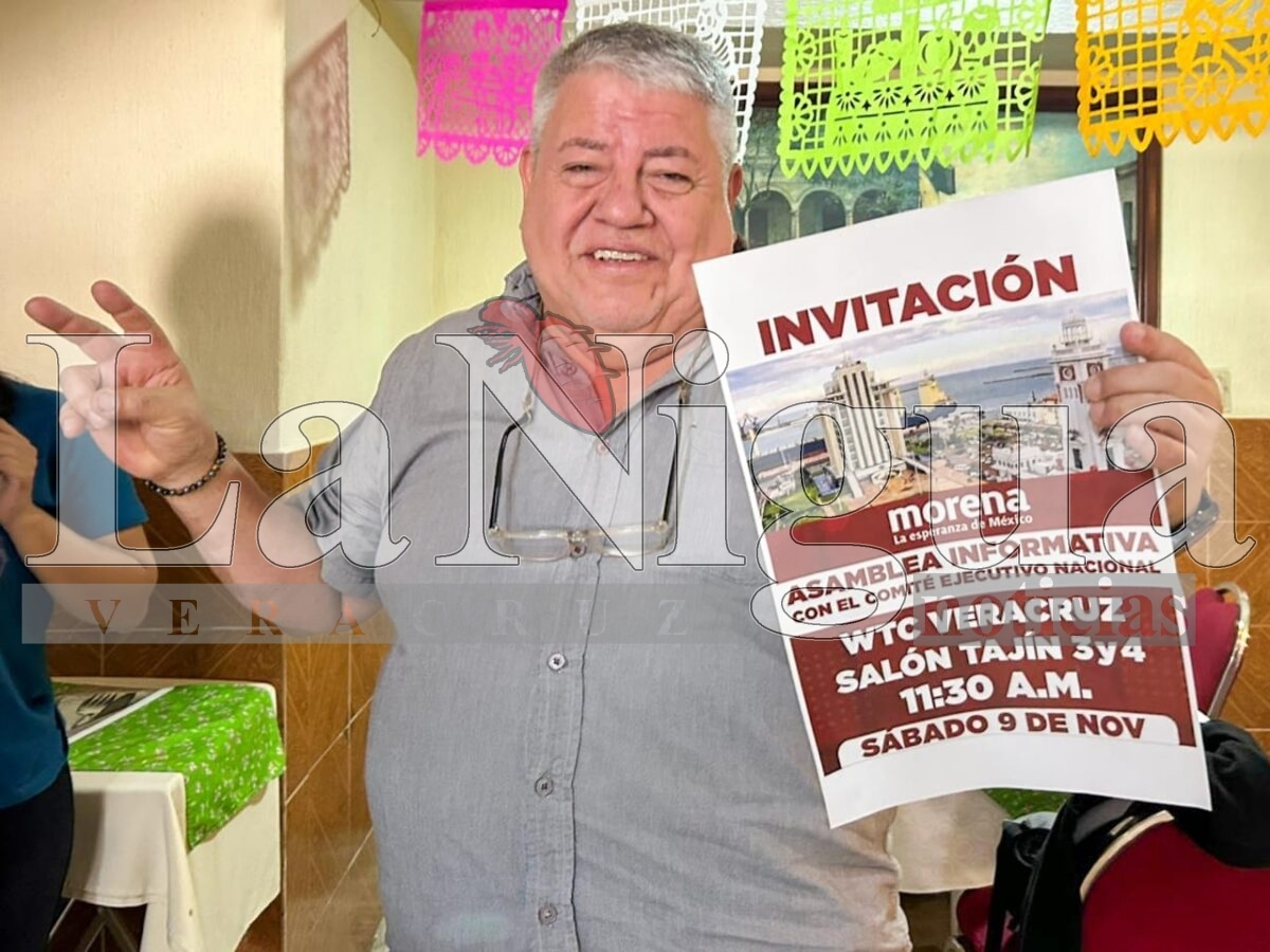 Arrancan desde Veracruz Asambleas Informativas de Morena: Manuel Huerta