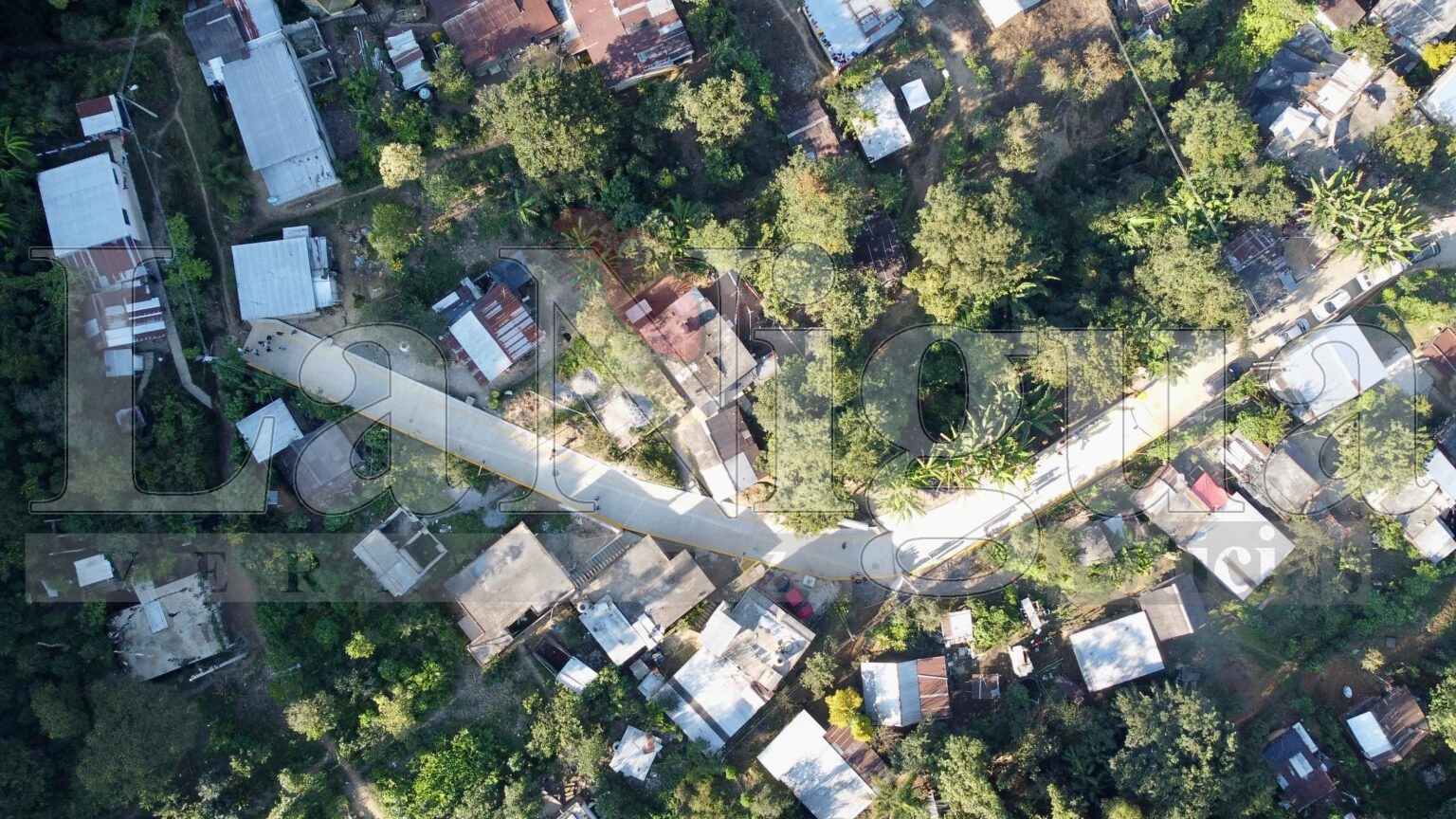 Inauguran obra de pavimentación en Rincón Pintor, Chocamán