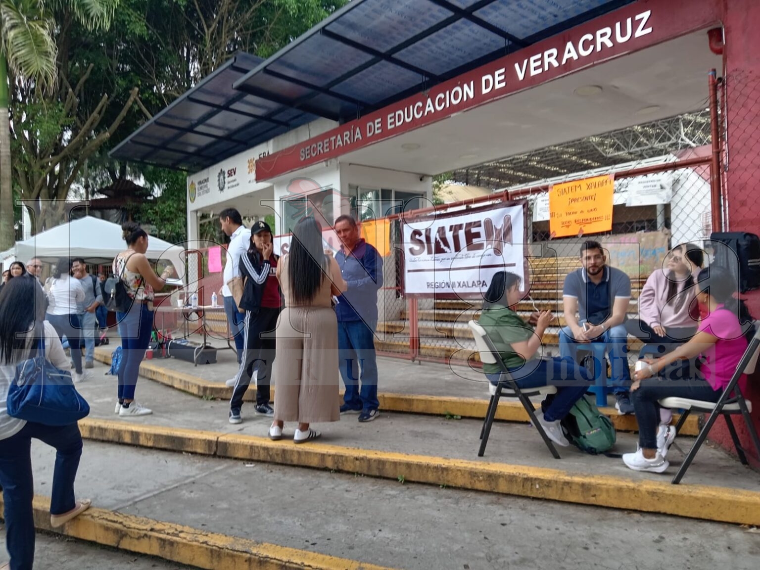 SIATEM Toma Oficinas de la SEV por Incumplimiento de Acuerdos y Exige Respuestas