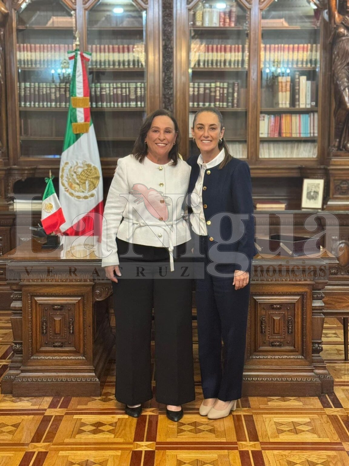 AGRADECE ROCÍO NAHLE TODO EL RESPALDO DE CLAUDIA SHEINBAUM A VERACRUZ
