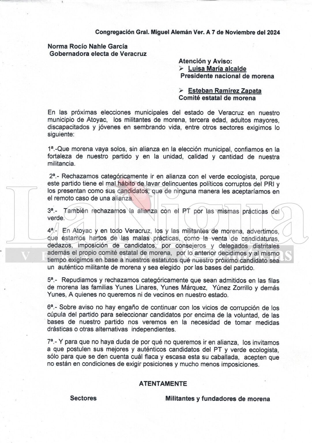 Piden abuelos de Atoyac, que Morena vaya sin alianzas escrito 114027