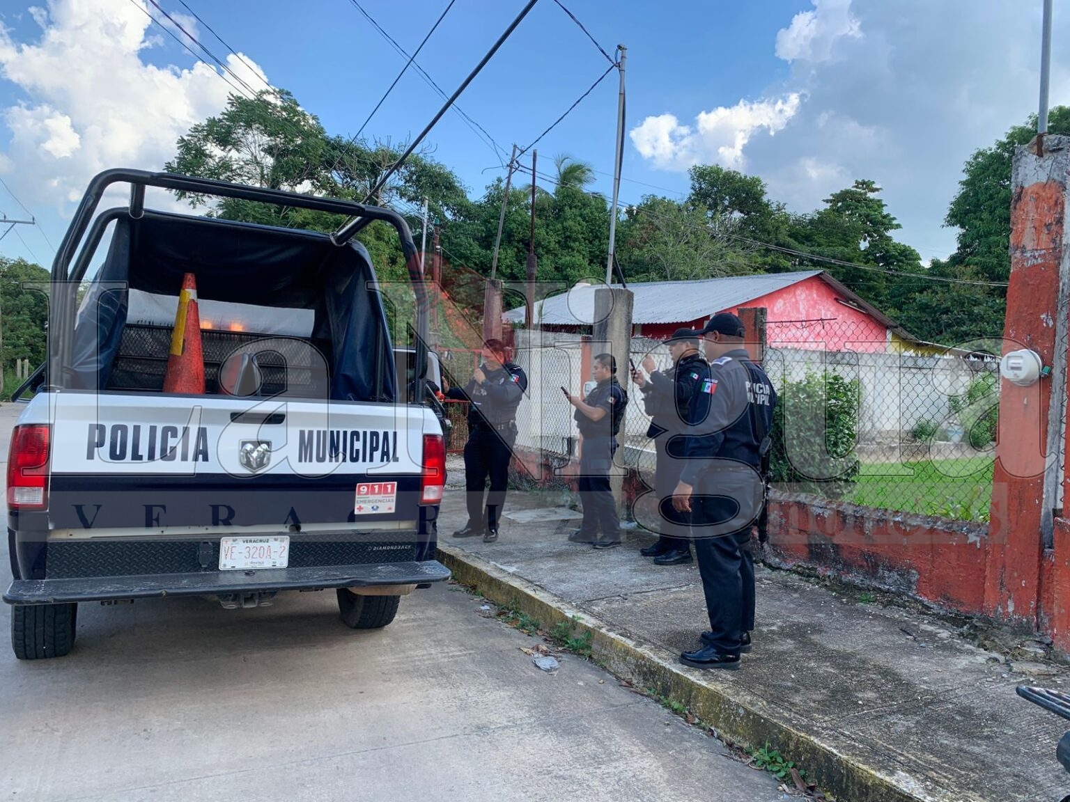 Movilización policiaca por niña extraviada en Las Choapas