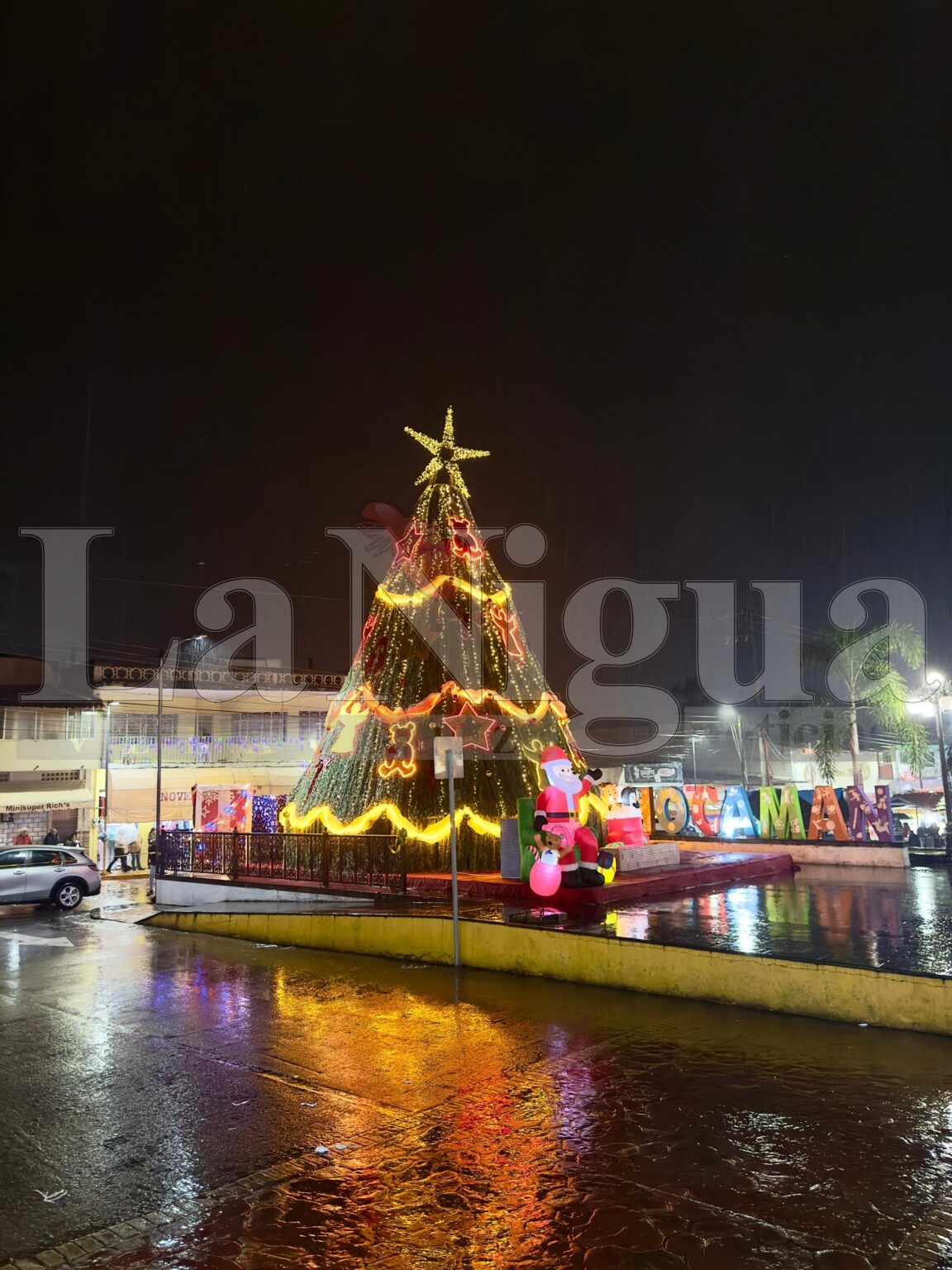 Llegó la navidad a los corazones de Chocamán