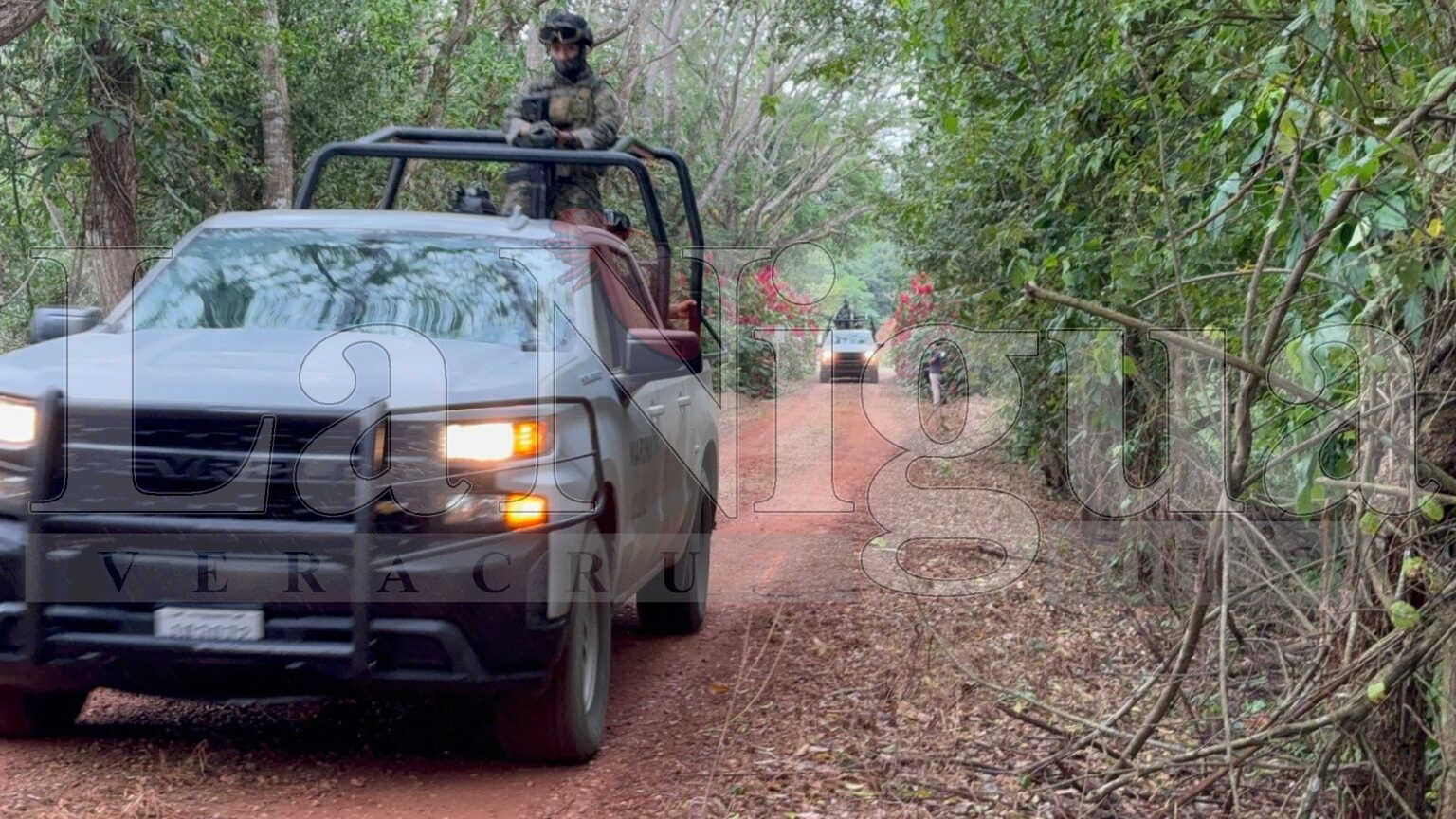 Enfrentamiento en el sur de Veracruz deja un presunto delincuente abatido y dos policías heridos.
