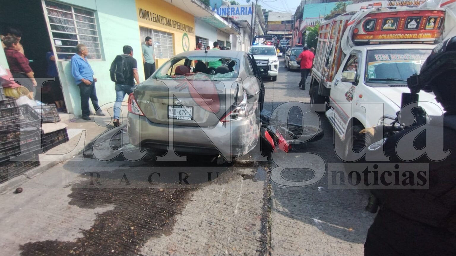 Quisieron asaltar, al empleado de CAEV para arrebatarle, una importante suma de dinero en Papantla