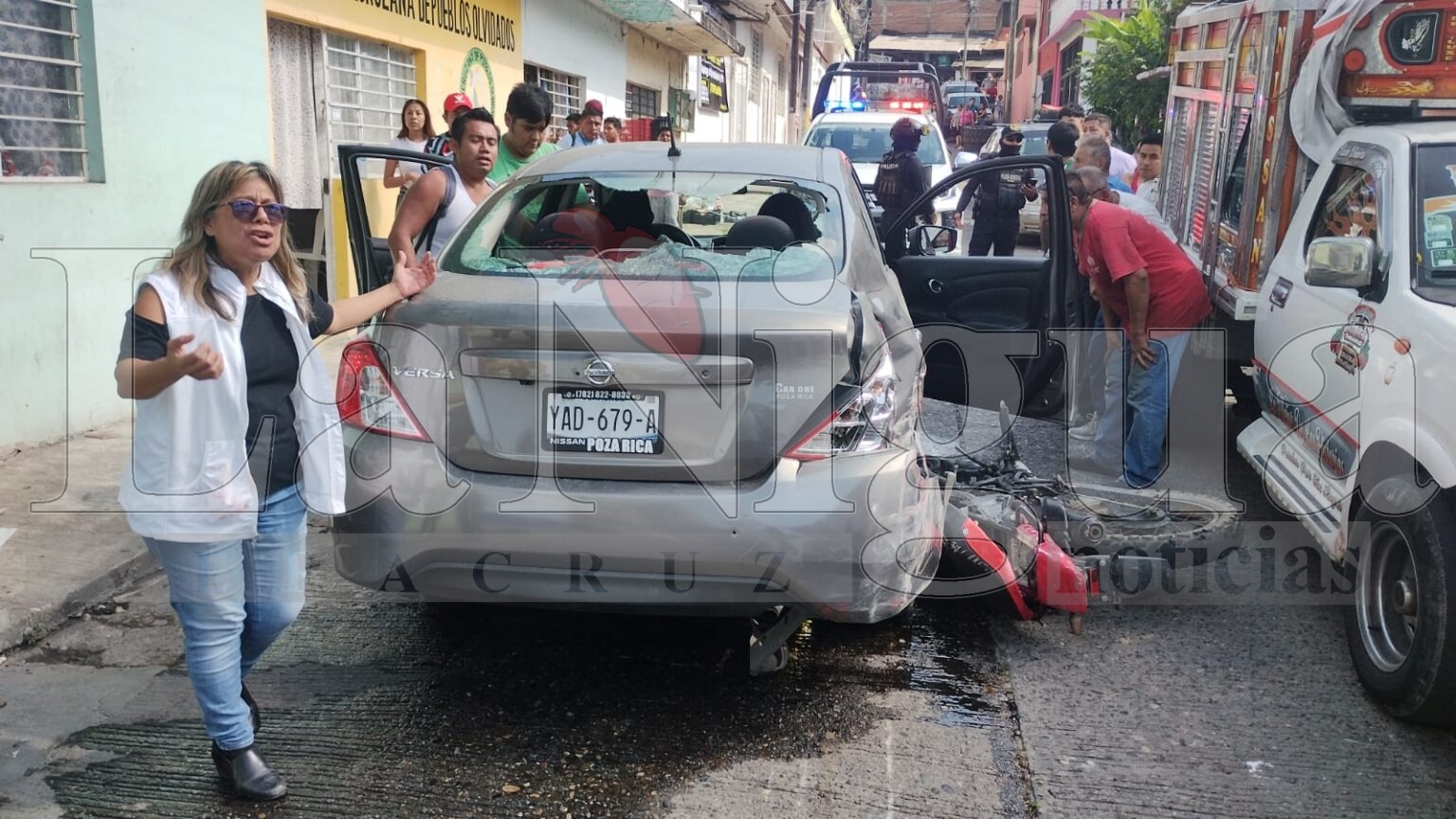 Balean a trabajador de la CAEV Papantla