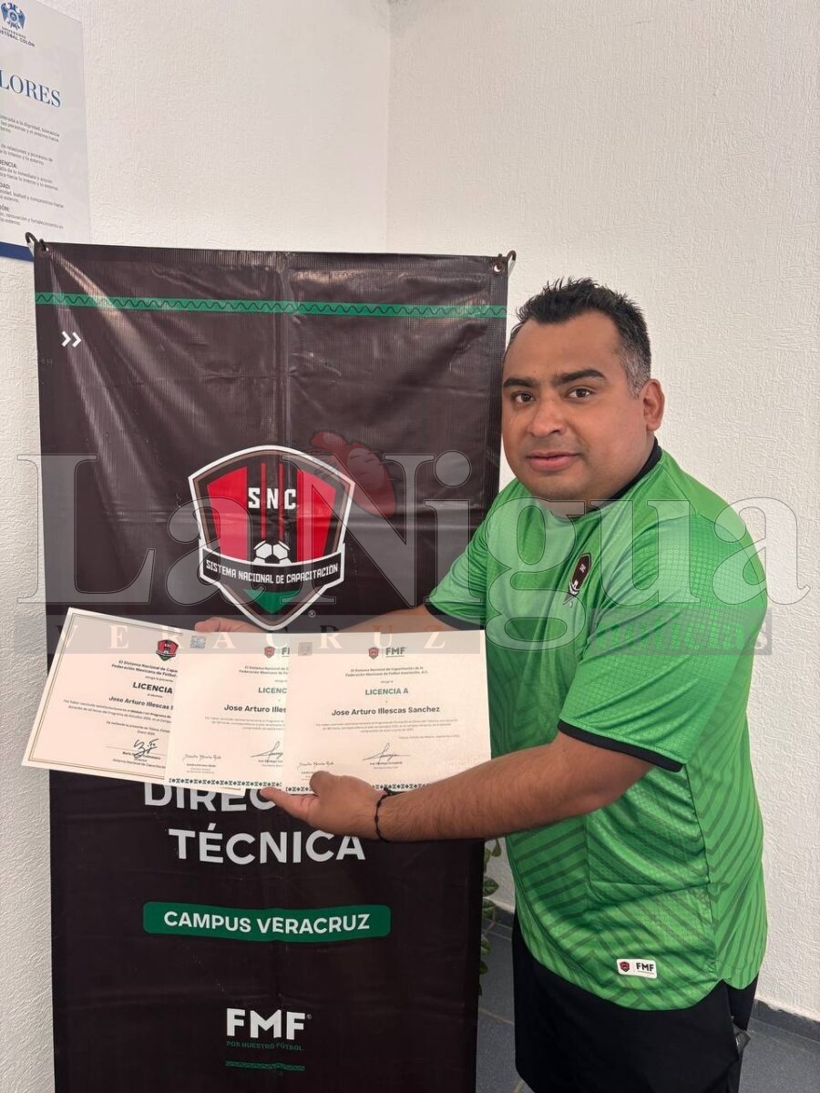 José Arturo Illescas, ya es técnico de futbol profesional