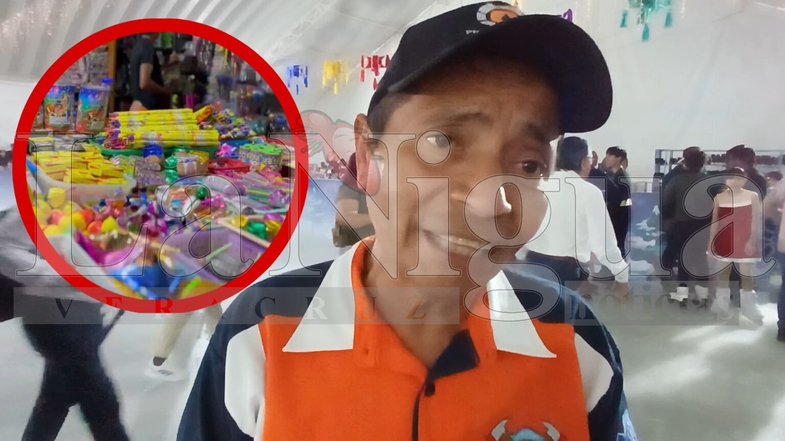 Director de Protección Civil y Bomberos de Cosoleacaque, exhorta a la población a usar juegos pirotécnicos de manera segura este fin de año.