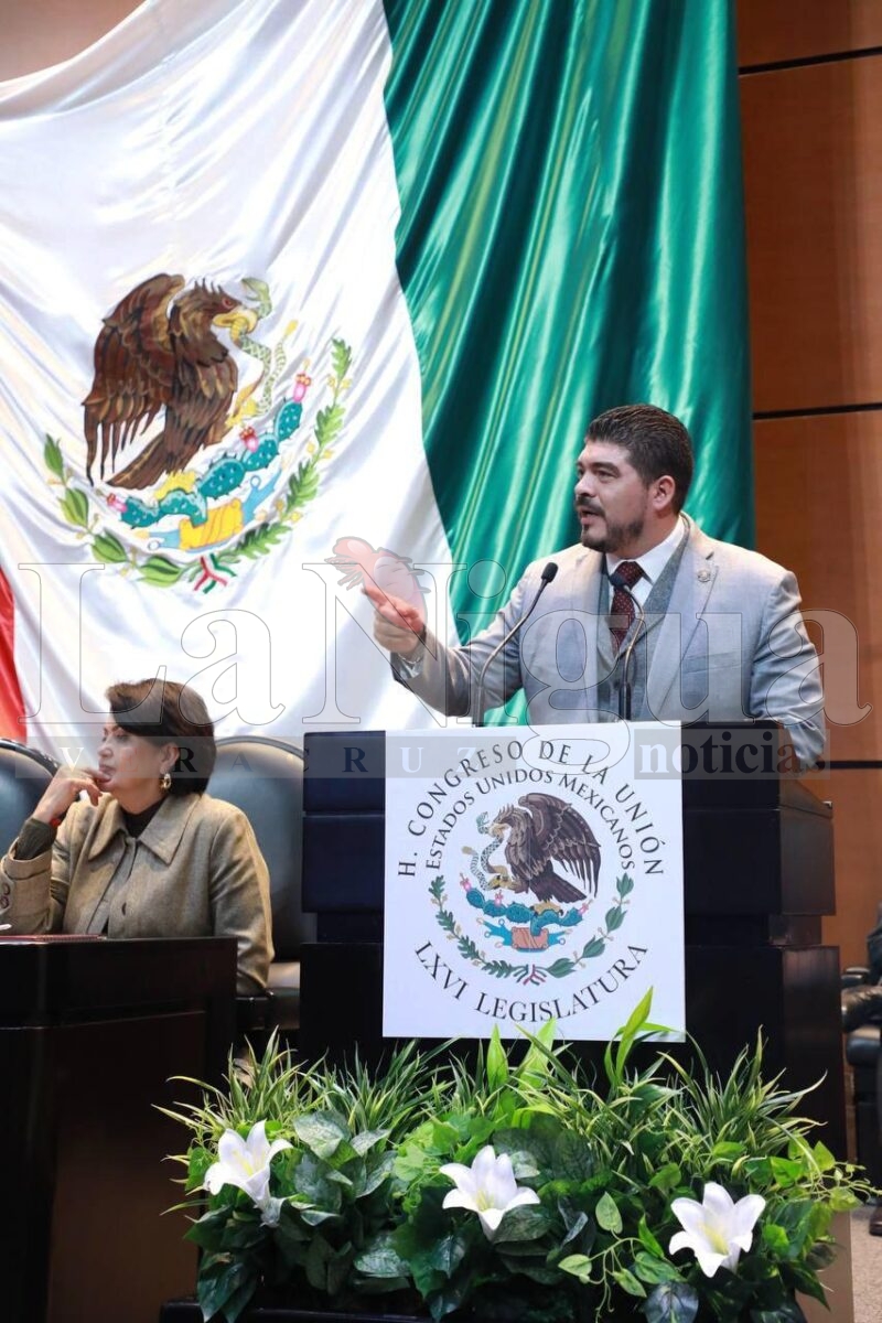 Zenyazen Escobar defiende la Reforma Judicial durante la Sesión de la Comisión Permanente