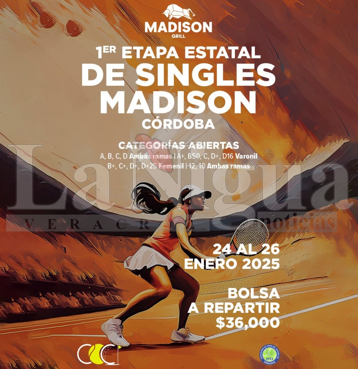 Santi González por un estupendo año el 2025 en el tenis mundial