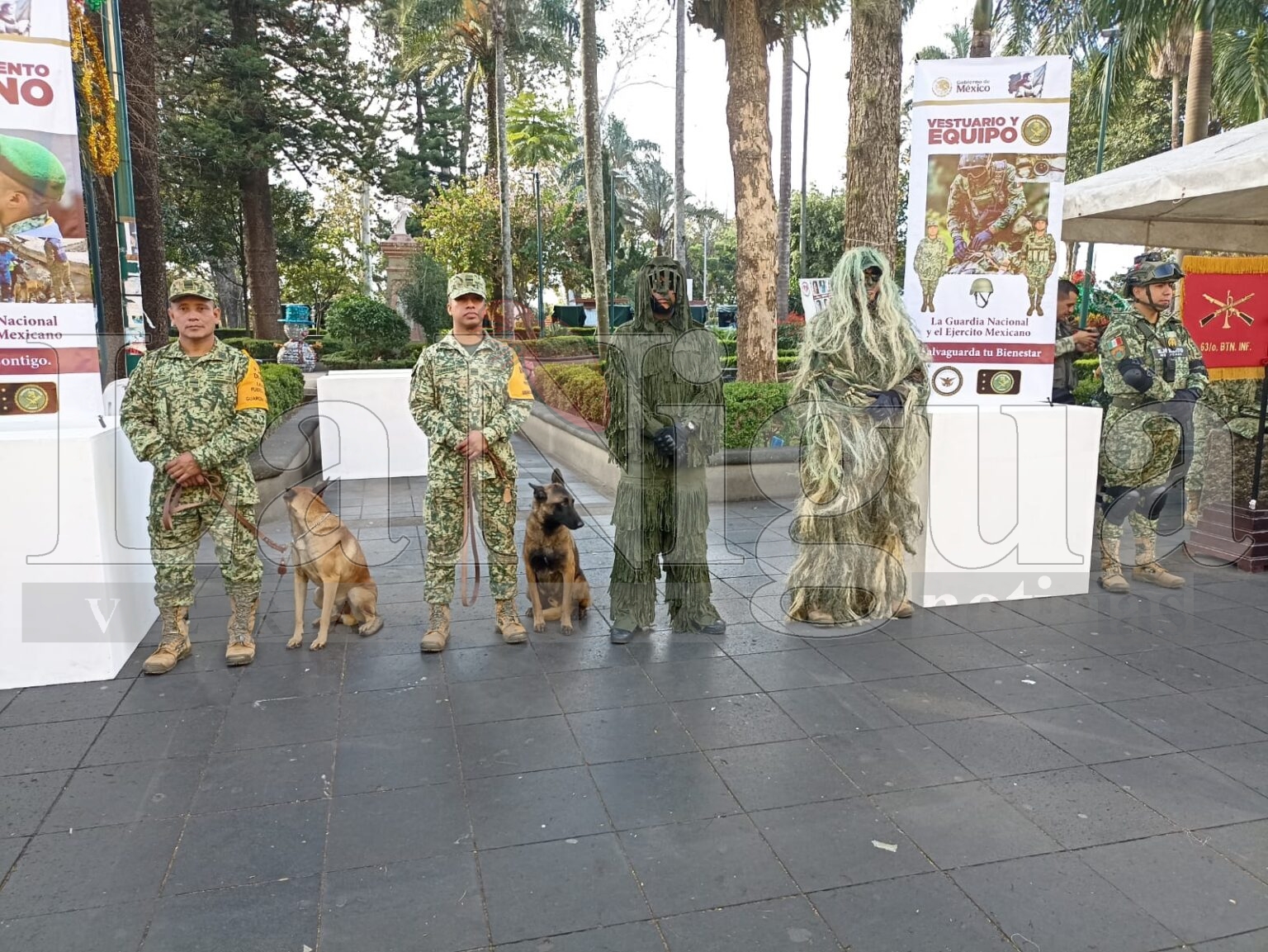 Sedena y Guardia Nacional acercan sus labores a la ciudadanía en jornada interactiva en Xalapa