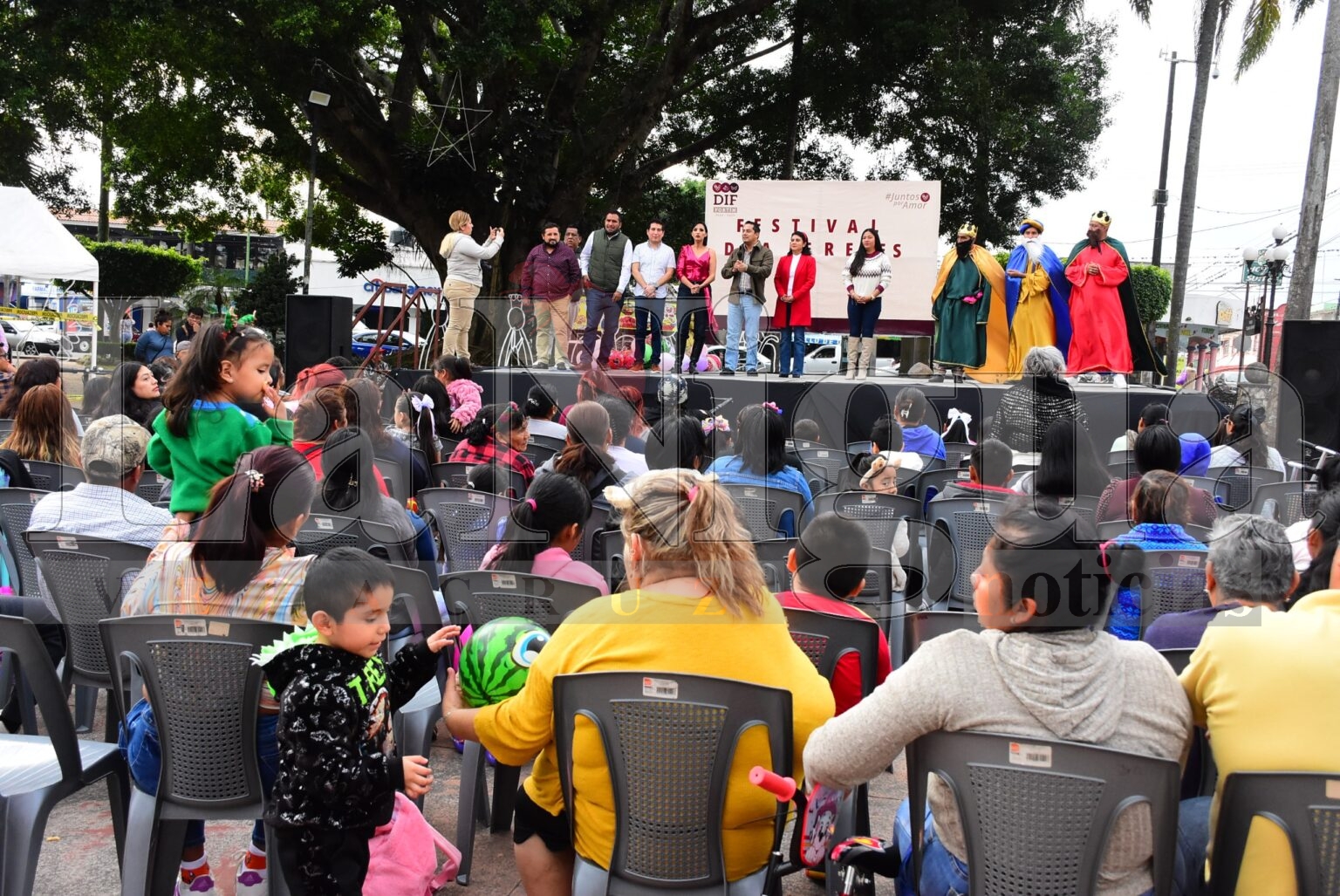 Disfrutan de divertido festival de Día de Reyes en Fortín