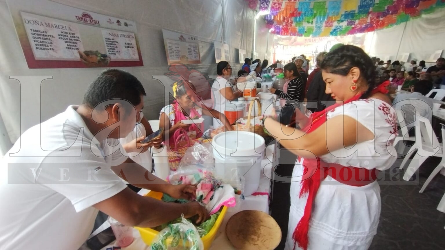 Inició el IV Festival del tamal y el atole en Papantla.