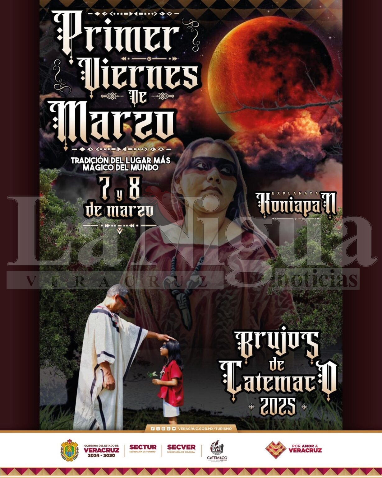 SECTUR invita a vivir el misticismo del primer viernes de marzo en Catemaco