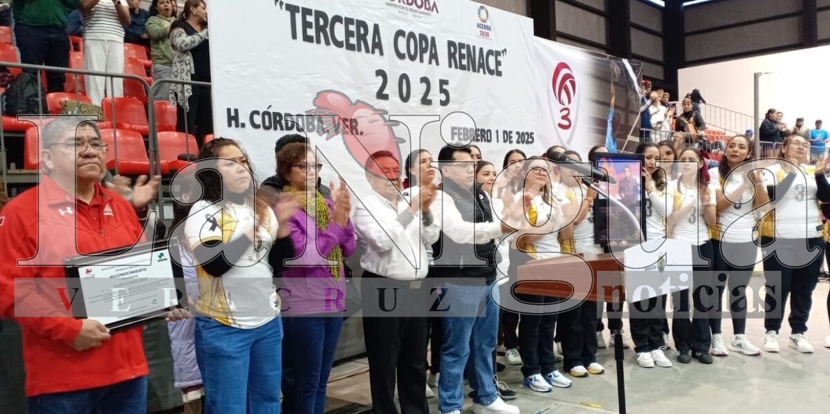 Tercera Copa Renace de voli; homenaje a Aldo Gómez QEPD