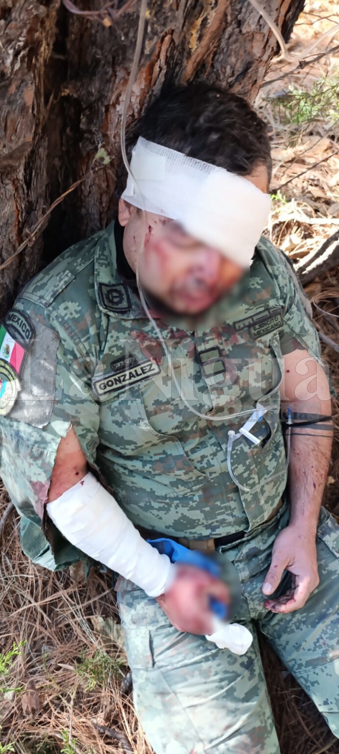 Emboscan a militares en Chihuahua con drones