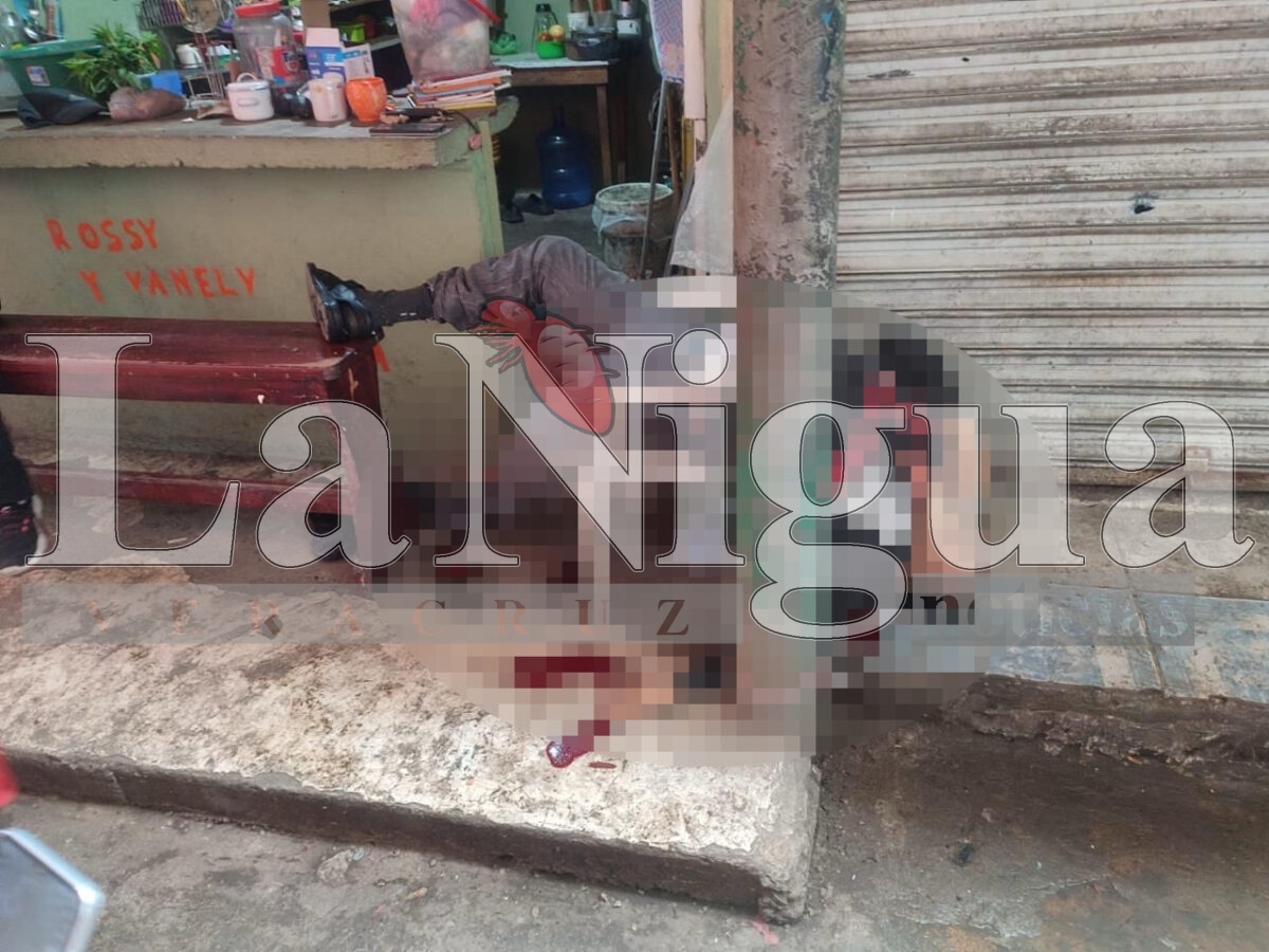 Cruenta balacera en Poza Rica, un hombre ejecutad0