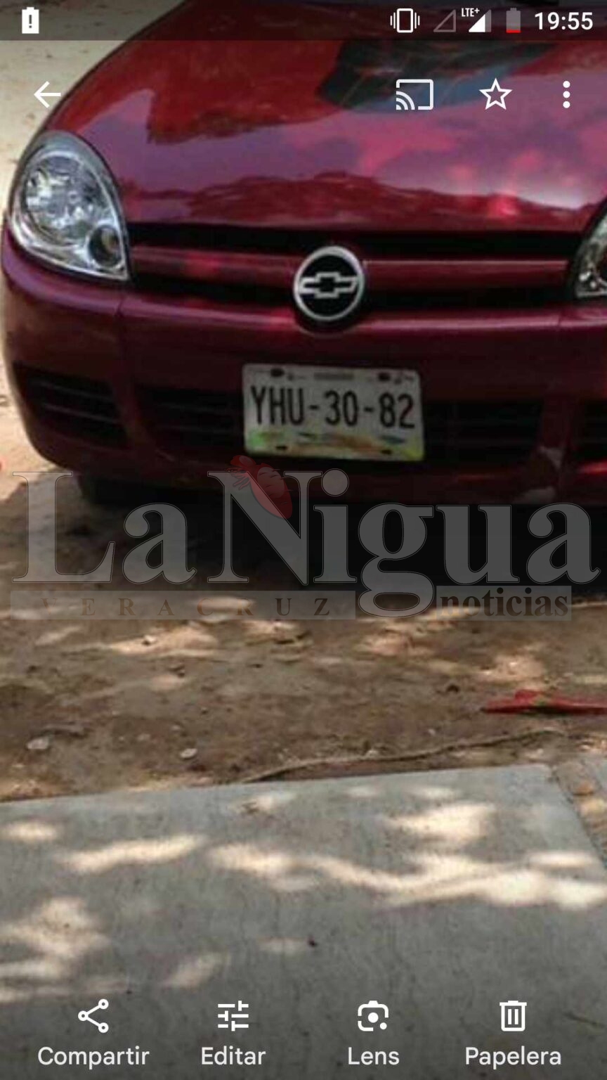 SE ROBAN AUTO CASI A LA ENTRADA DEL PUERTO DE COATZACOALCOS