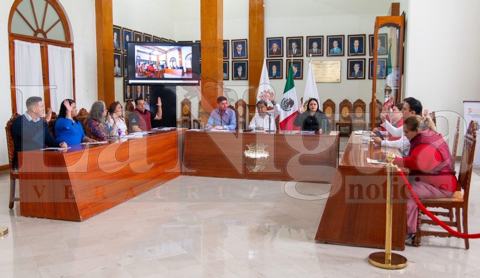 Aprueban en Sesión de Cabildo presupuesto de fondo fijo para Tesorería y avance de obras