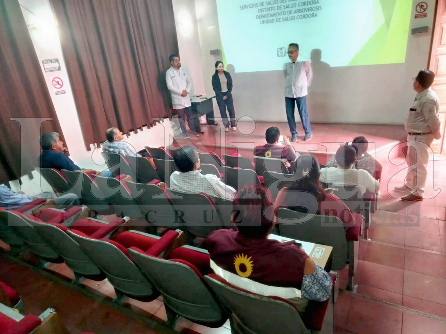 Brindan información sobre el dengue a jefes de manzana y agentes municipales