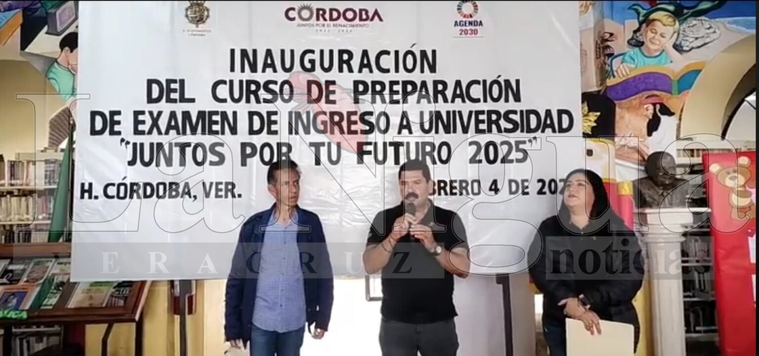 IMJUVE inaugura Curso de Preparación de examen de Ingreso a la Universidad “Juntos por tu Futuro 2025”
