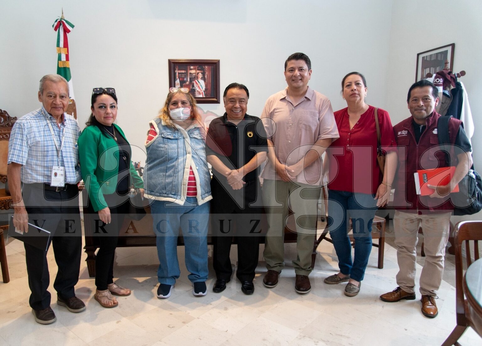 Visita coordinador del IVEA a presidente Juan Martínez, trabajaran conjuntamente