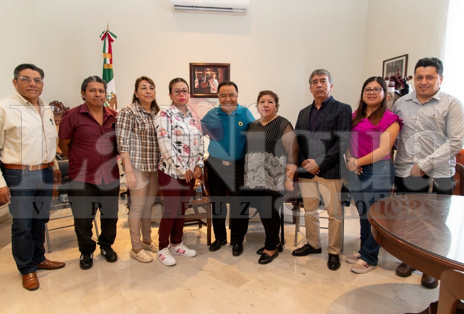 Alcalde escucha a trabajadores sindicalizados de Hidrosistema