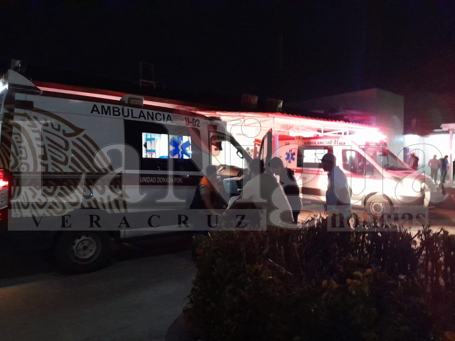 Familia sufre accidente en zona rural de Las Choapas