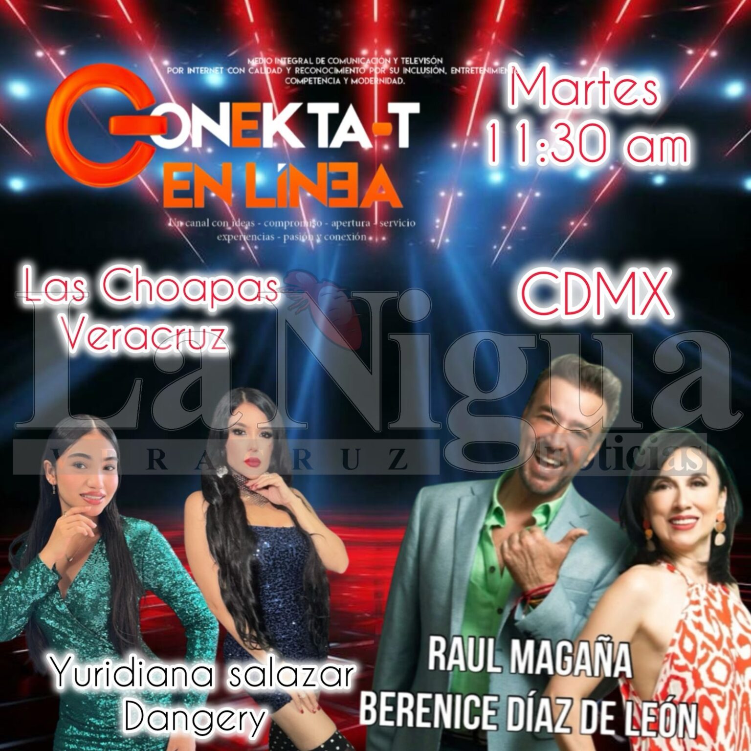 Oportunidad para talentos choapenses en programa de reconocido actor nacional