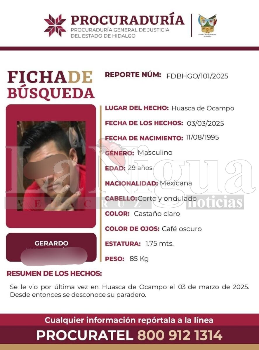 No estaba desaparecido; andaba en Tuxpan