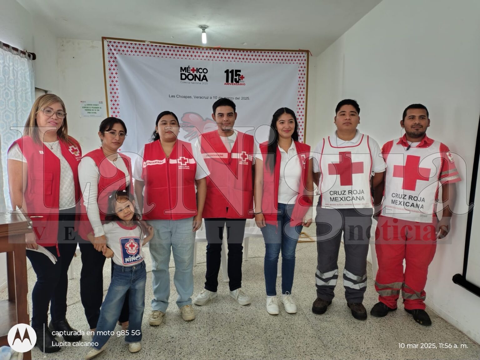Inicia la Colecta Nacional de la Cruz Roja 2025 en Las Choapas con un llamado a la solidaridad