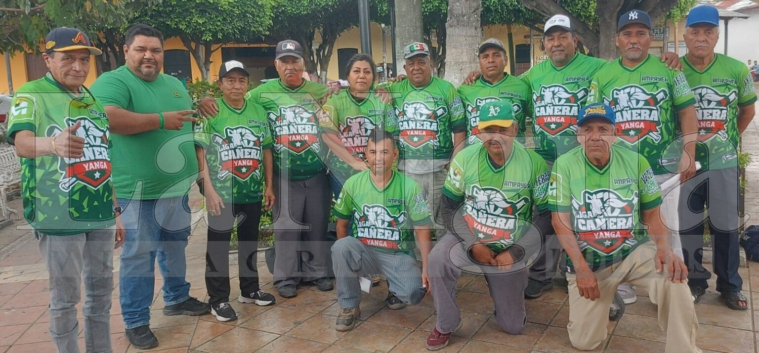 Ángel Gómez Tapia otorgó uniformes a los ampayers: Liga cañera de Yanga