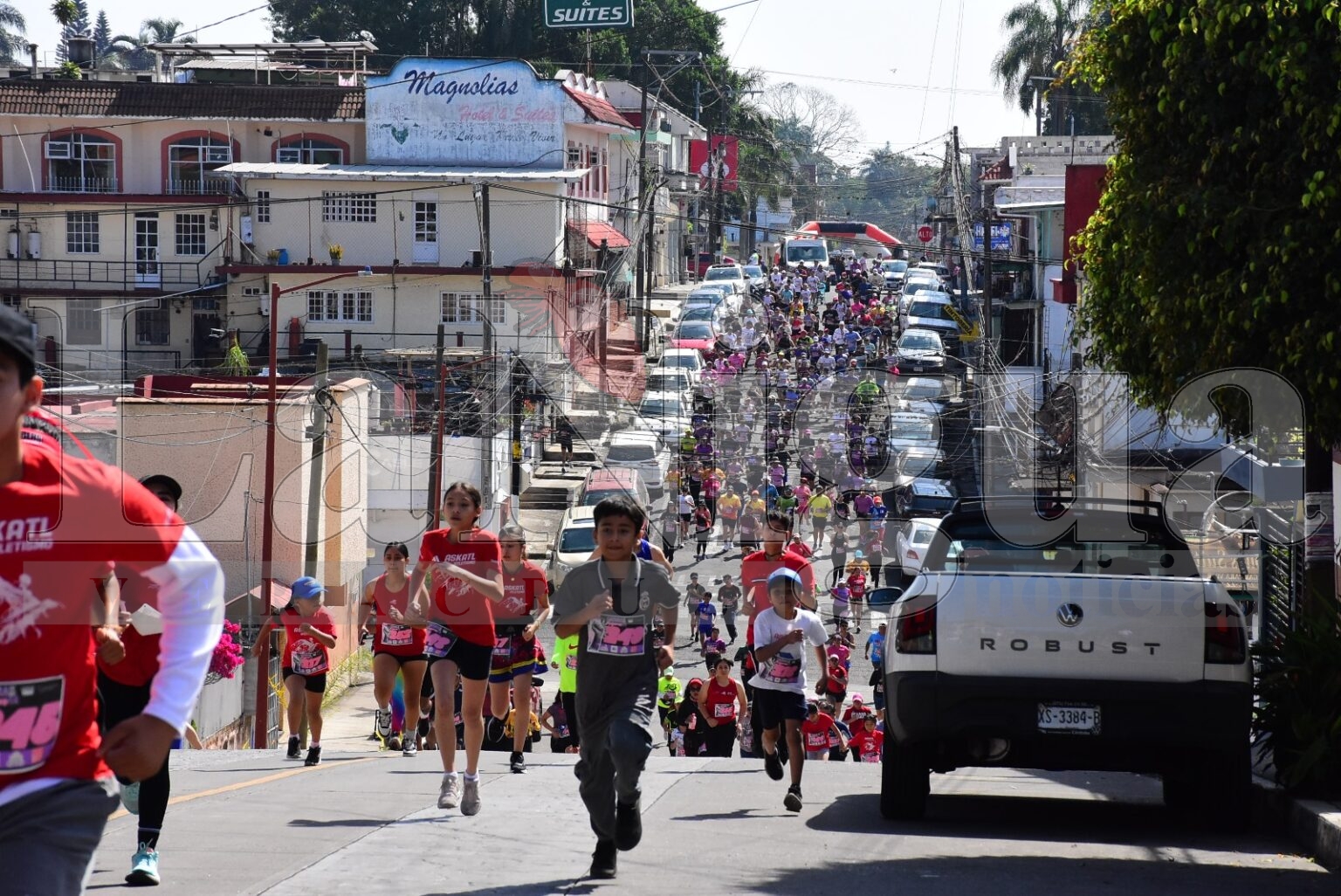 Gran éxito en carrera de la mujer