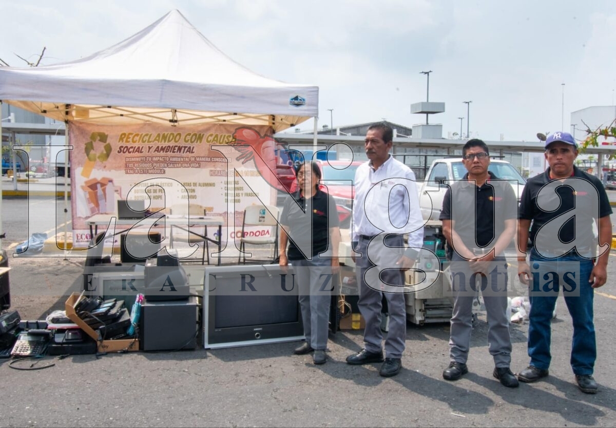 Más de 15 toneladas de residuos se ha recolectado en el Reciclón