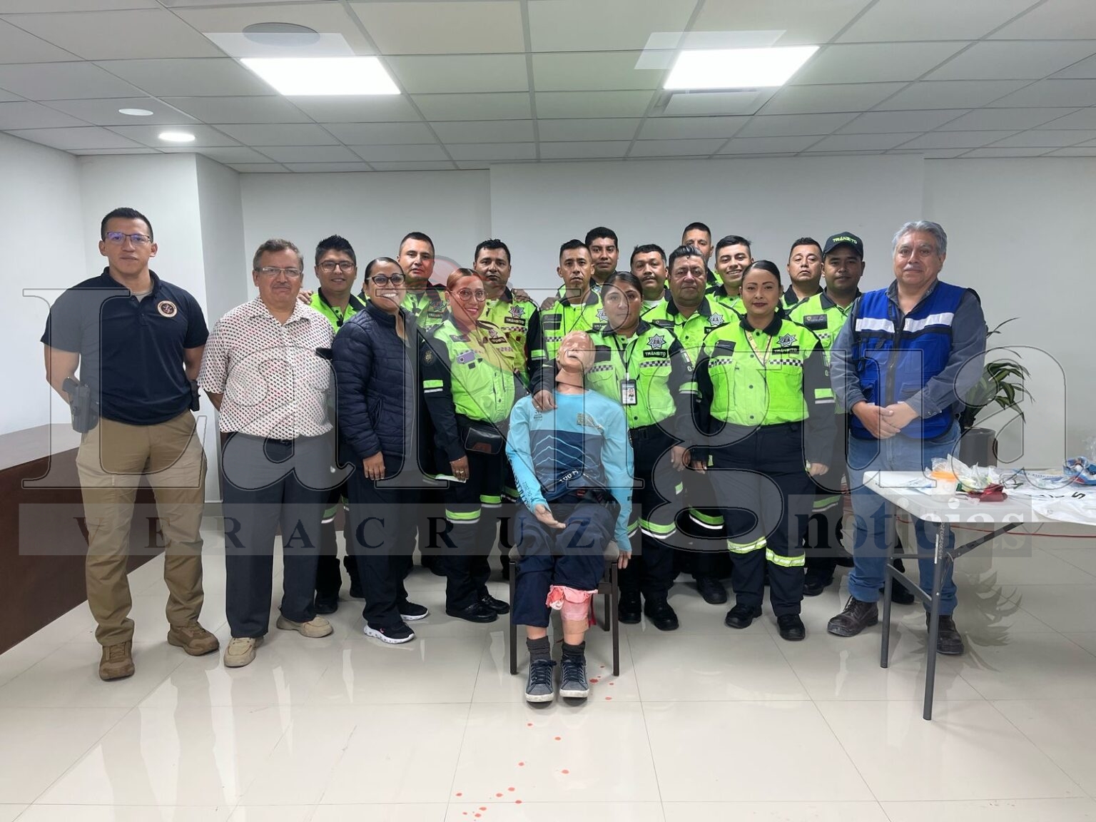 Continúan capacitando a agentes viales ahora fue en primeros auxilios