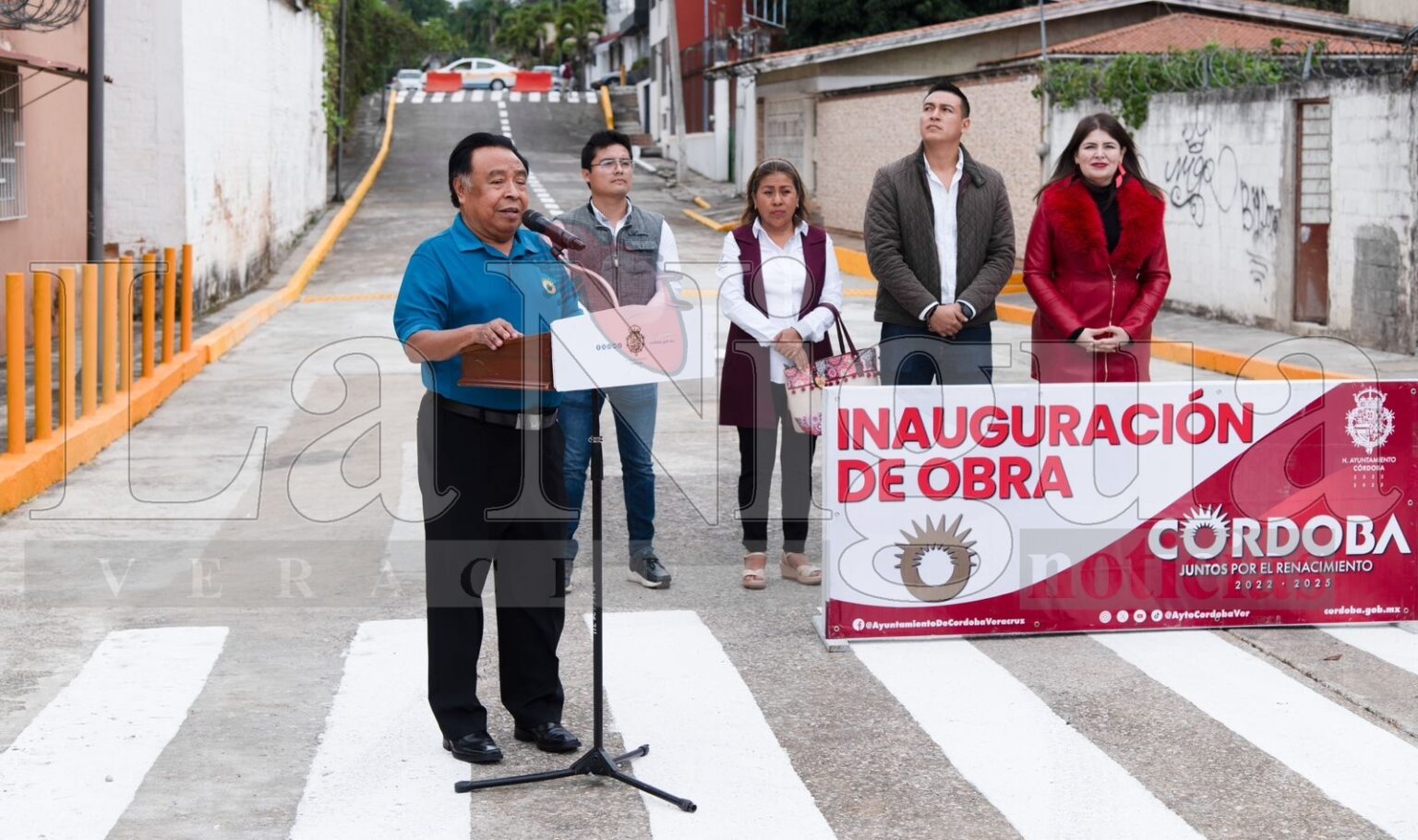 Inauguran obra de reparación del drenaje la avenida 9 bis en San José