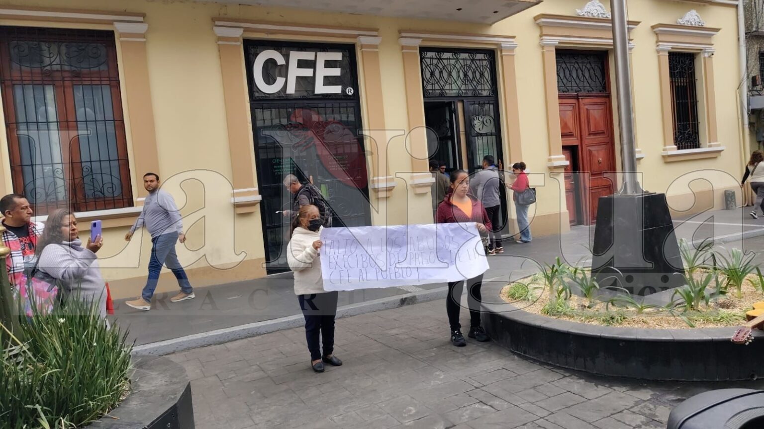 Protestan en Orizaba contra cobros “abusivos” de la CFE