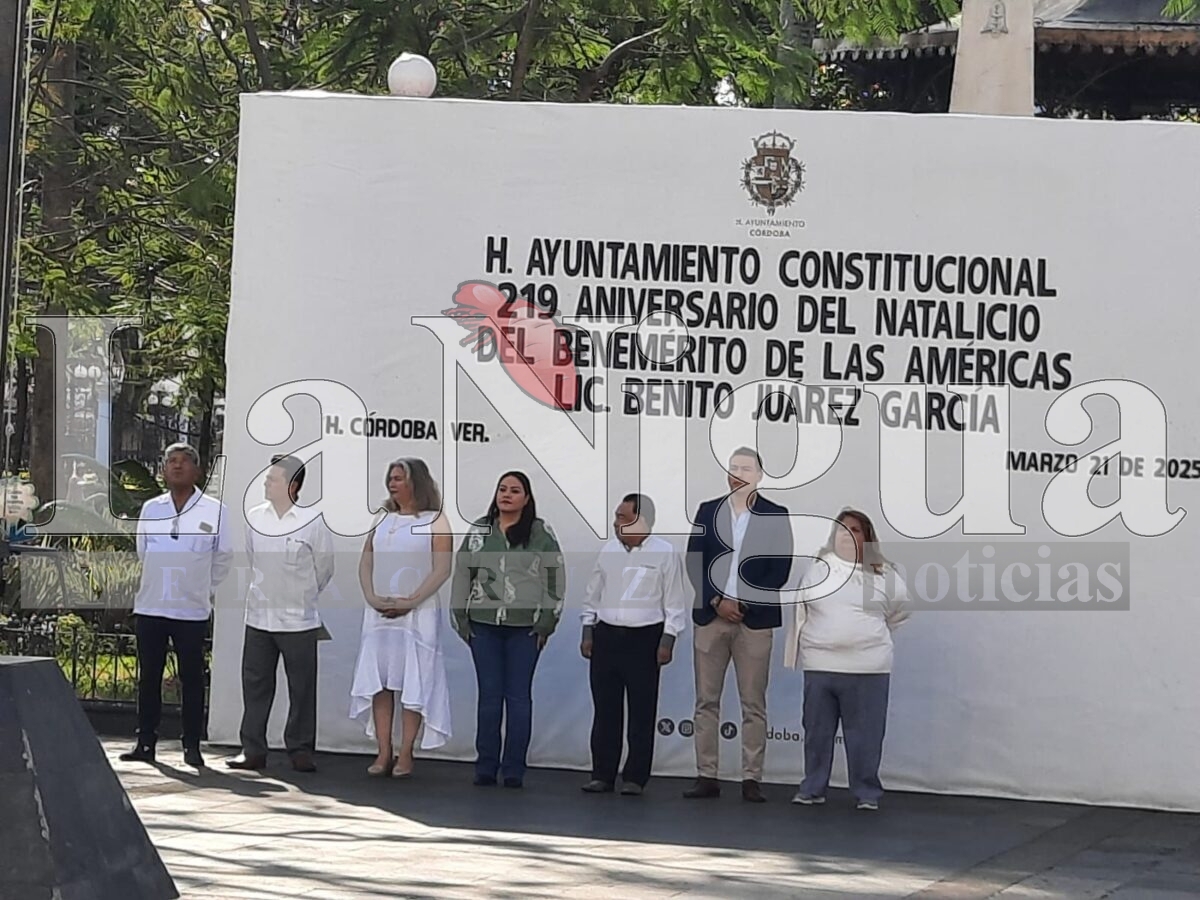 Conmemoran el natalicio de Benito Juárez con acto cívico en Córdoba 9 img 20250321 wa00428528105079972043115