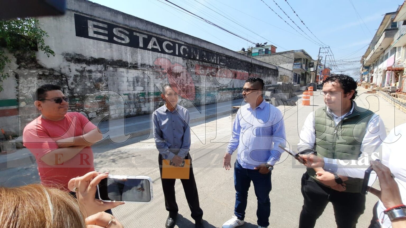 Avanza rehabilitación de calle 3 con inversión del Fideicomiso de Parquímetros