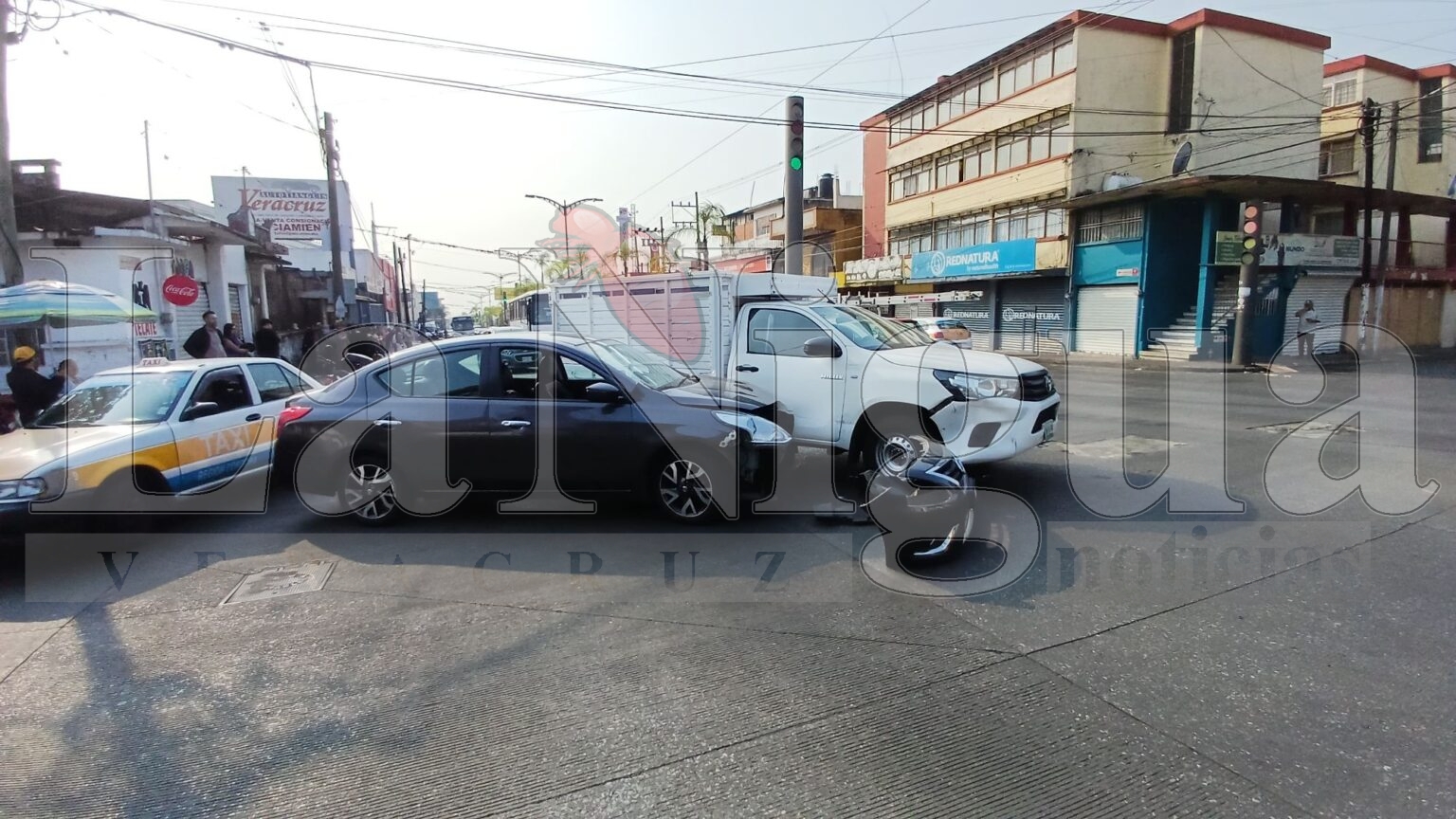 Accidente en avenida 11 y calle 4 deja solo daños materiales en Córdoba