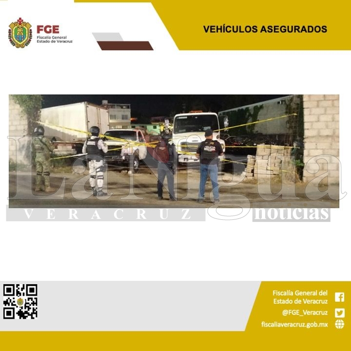VEHÍCULOS Y OBJETOS ASEGURADOS EN OPERATIVO DE CATEO CON FUERZAS FEDERALES Y ESTATALES EN SAN ANDRÉS TUXTLA
