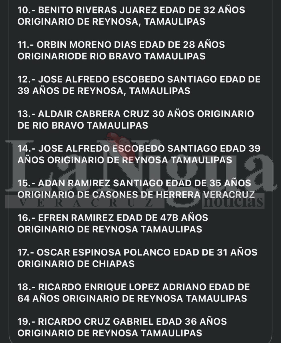 Rescatan a 19 Personas Privadas de su Libertad en Reynosa, Tamaulipas; Uno de Ellos Originario de Acayucan, Veracruz. 2 img 20250414 wa00087805911492594330721
